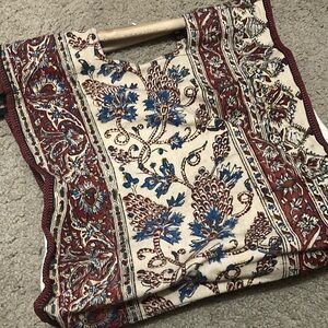 Bohemian Floral Tote Bag